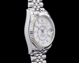 Rolex 326934 Sky Dweller SS White Dial